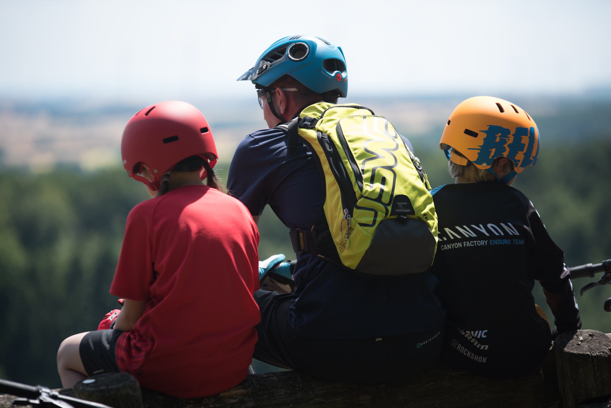 Familienzeit auf dem Rad verbringen